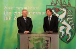 LH Franz Voves (r.) und LH-Stv. Hermann Schützenhöfer © Frankl
